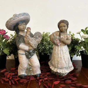 Pareja niños