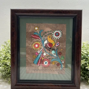 Cuadrito pájaro mejicano