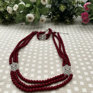 Conjunto de collar y pulsera