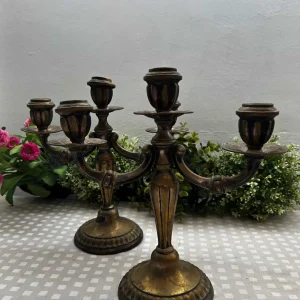 Pareja candelabros