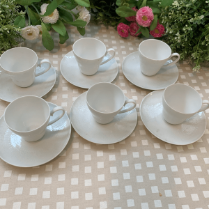 Juego 6 tazas café expreso Rosenthal