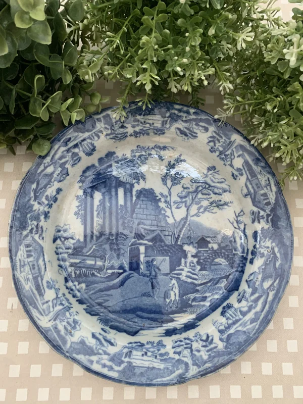 Plato de porcelana