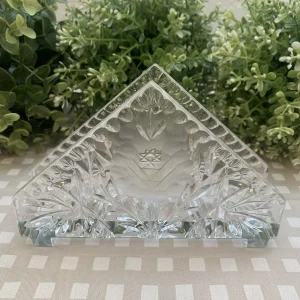 Servilletero cristal de Bohemia