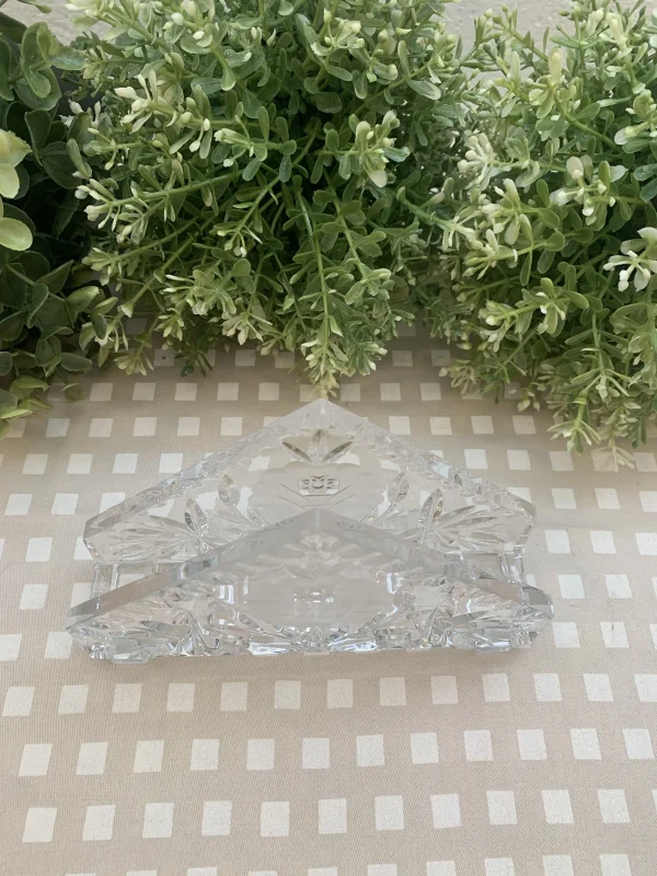 Servilletero cristal de Bohemia - Imagen 2