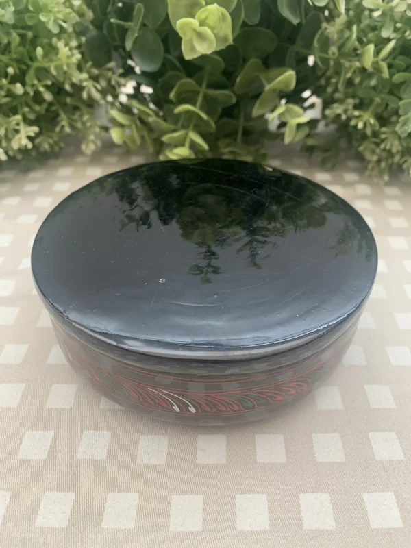 Caja india roja 5 posavasos