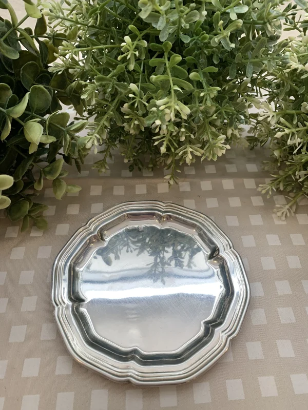 Juego de seis platos de pan