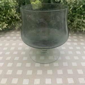 Juego 5 copas cocktail cristal ahumado