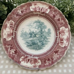 Plato de porcelana